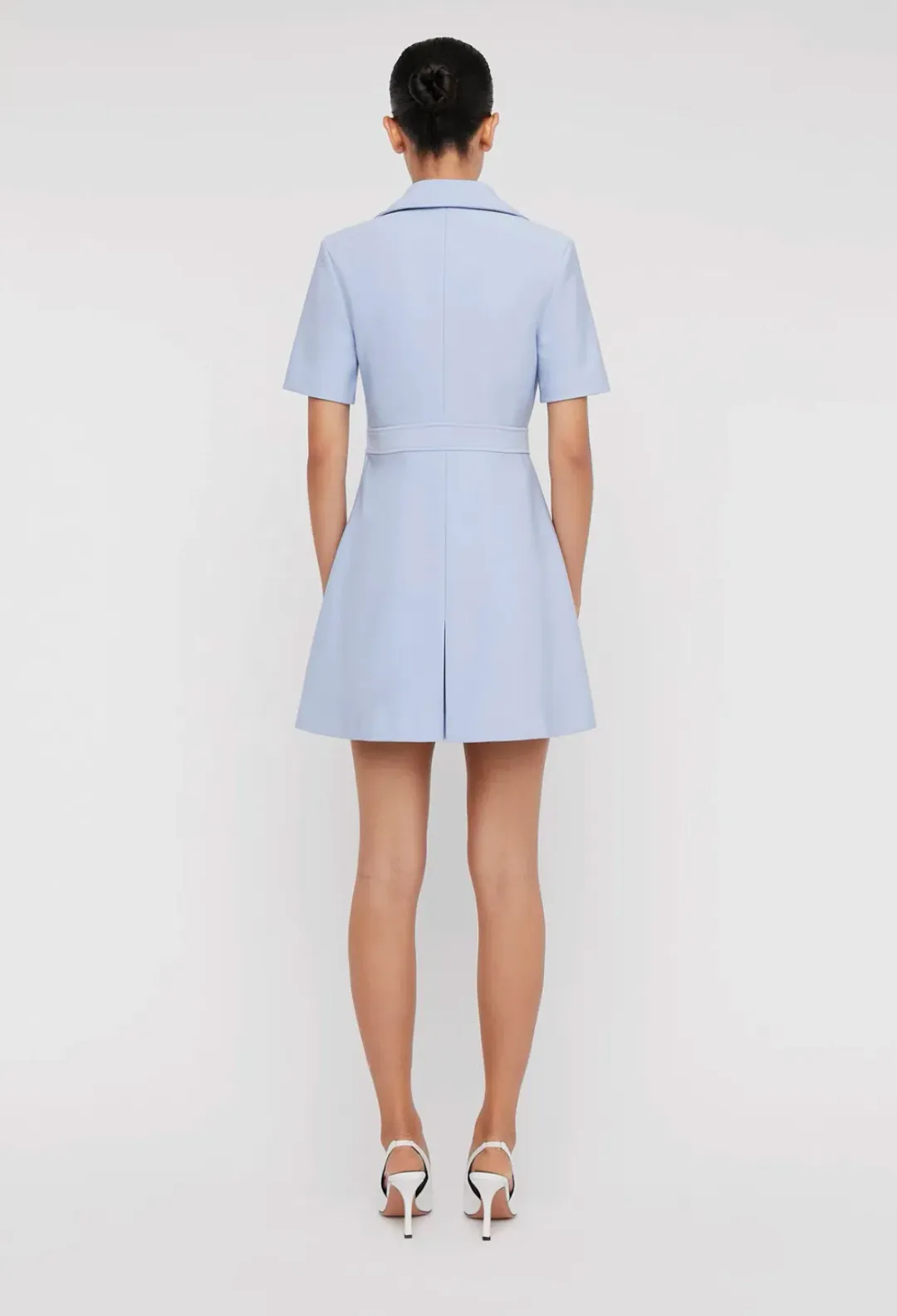 Scanlan Theodore Italian Milano Dress Blue Size AU 6 for rent on The Volte - main image