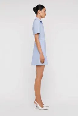 Scanlan Theodore Italian Milano Dress Blue Size AU 6 for rent on The Volte - image 1