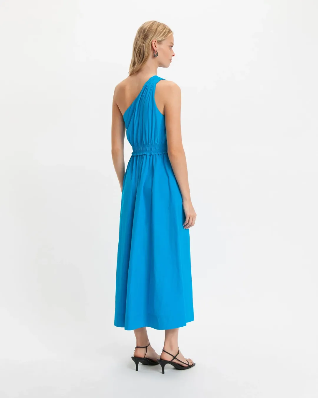 Cue Asymmetric Dress in Blue Size AU 6 for rent on The Volte - main image