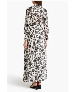 Zimmerman Slub Floral-print Linen-canvas Maxi Skirt Size AU 8   for rent on The Volte - image 2