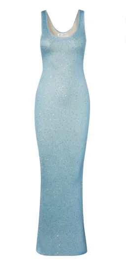 Asta Resort Ana Dress Baia Blue Sequin Size XS / AU 6 for rent on The Volte - image 3