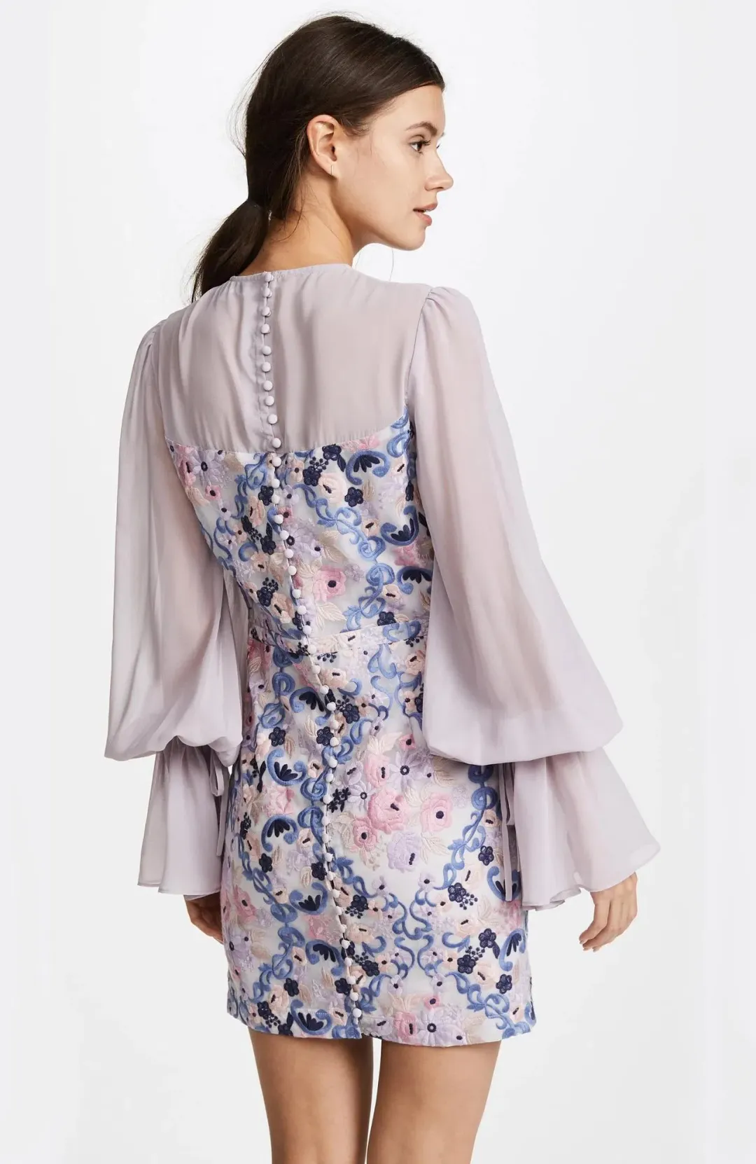 We Are Kindered Elisabetta Mini Dress Floral Size 8 for rent on The Volte - main image