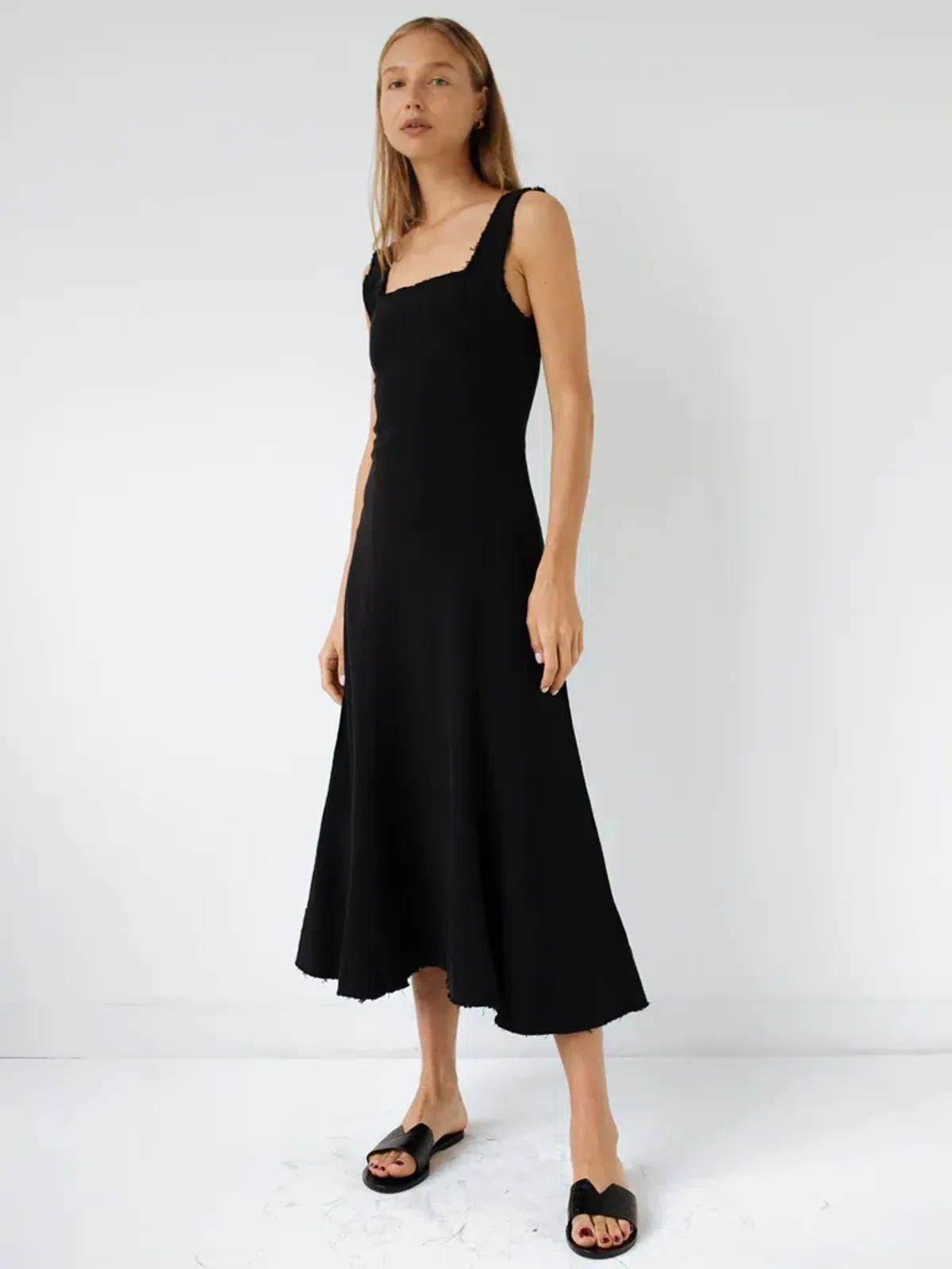 Marle Anouk Dress Black Size 16 for rent on The Volte - main image