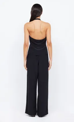 Bec & Bridge Archer Halter Top and Pant Set in Black Size 8 for rent on The Volte - image 3