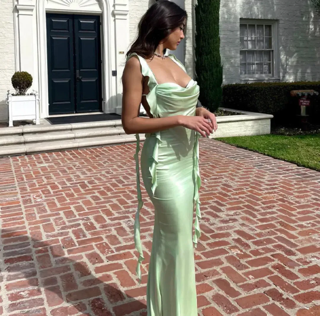 Nana Jacqueline Caroline Dress Green Size S / AU 6 for rent on The Volte - main image