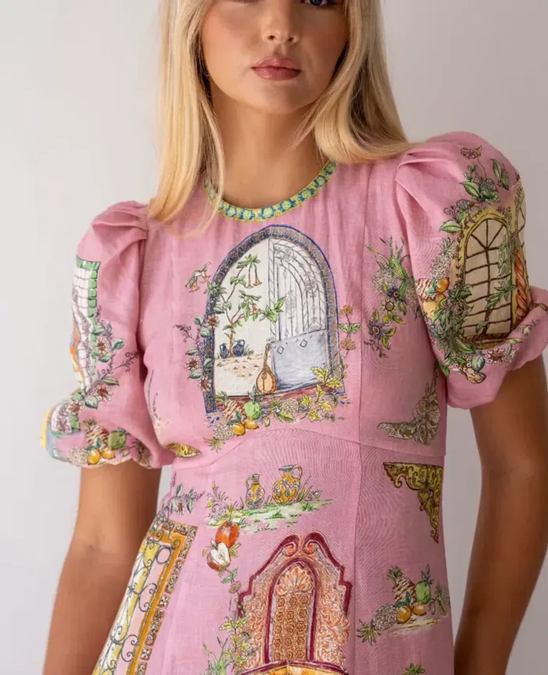 Alemais Monte Midi Dress size 8 for rent on The Volte - main image