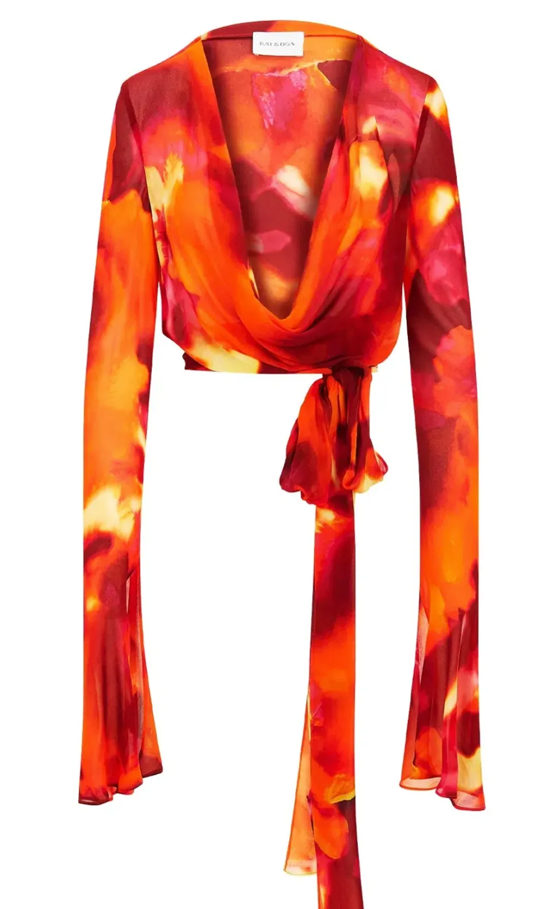 Rat & Boa Fantini Blouse Red - Size XL - AU 14 for rent on The Volte - main image