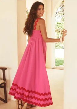 Mister Zimi Vivi Dress Pink Ric Rac Size 8 for rent on The Volte - image 3