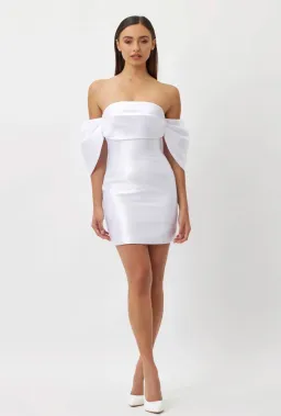 Bianca & Bridgett Eden Mini Dress White Size 8 for rent on The Volte - image 1
