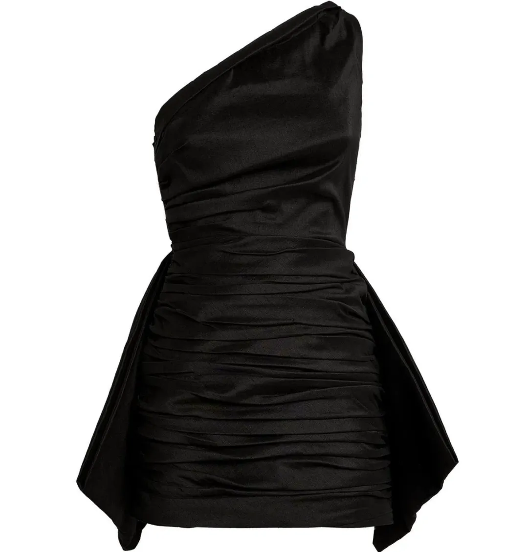 Rachel Gilbert Marco Mini Dress Black Size 2 / AU 10 for rent on The Volte - main image