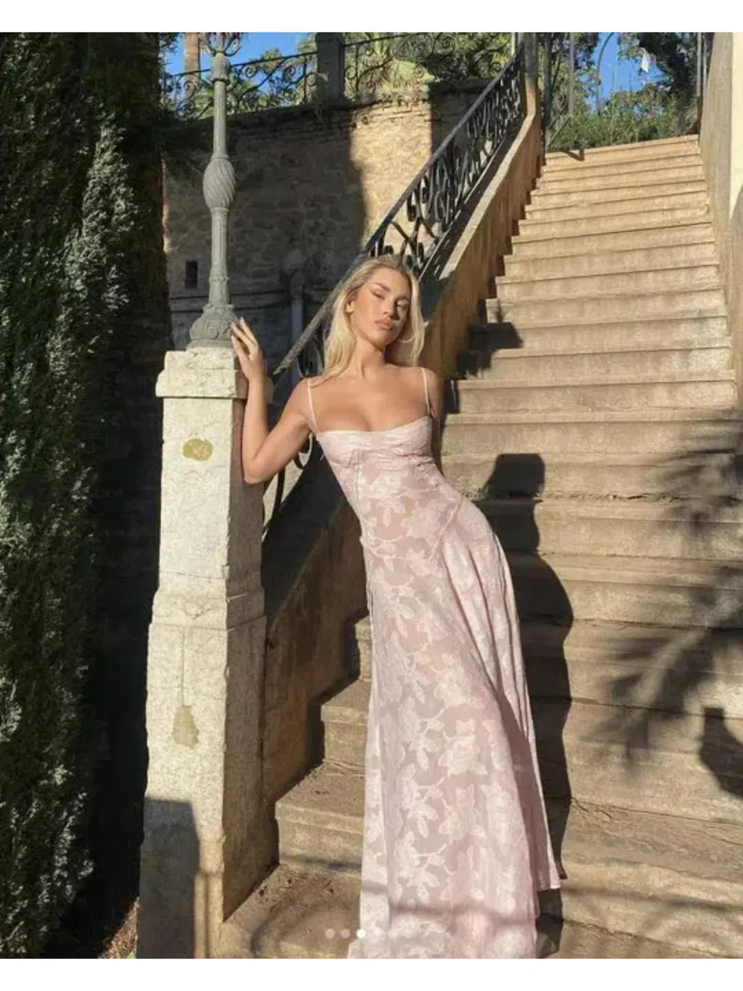 House of CB Seren Dress Blush Size S / AU 8 for rent on The Volte - main image