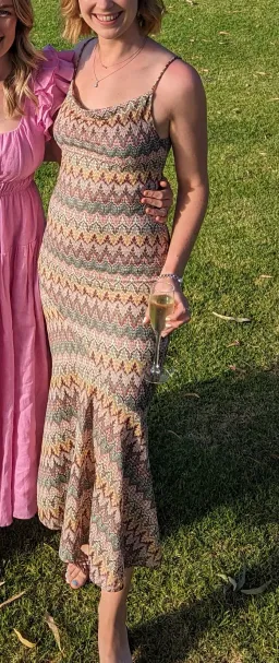 Never Fully Dressed Midi Multicolored Size AU 8 for rent on The Volte - image 2