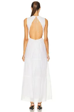 Sir The Label Emme Tiered Dress Ivory  Size 3 / 12 AU for rent on The Volte - image 3