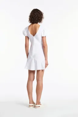 Sir The Label Mason Panelled Mini Dress White Size 0 / AU 6 for rent on The Volte - image 2