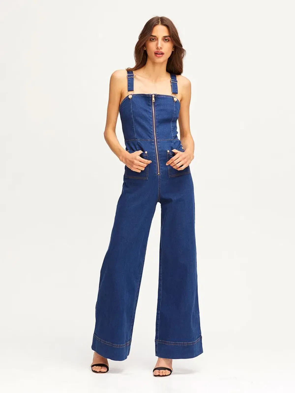 Alice McCall Quincy Overalls Indigo Size 4 for rent on The Volte - main image
