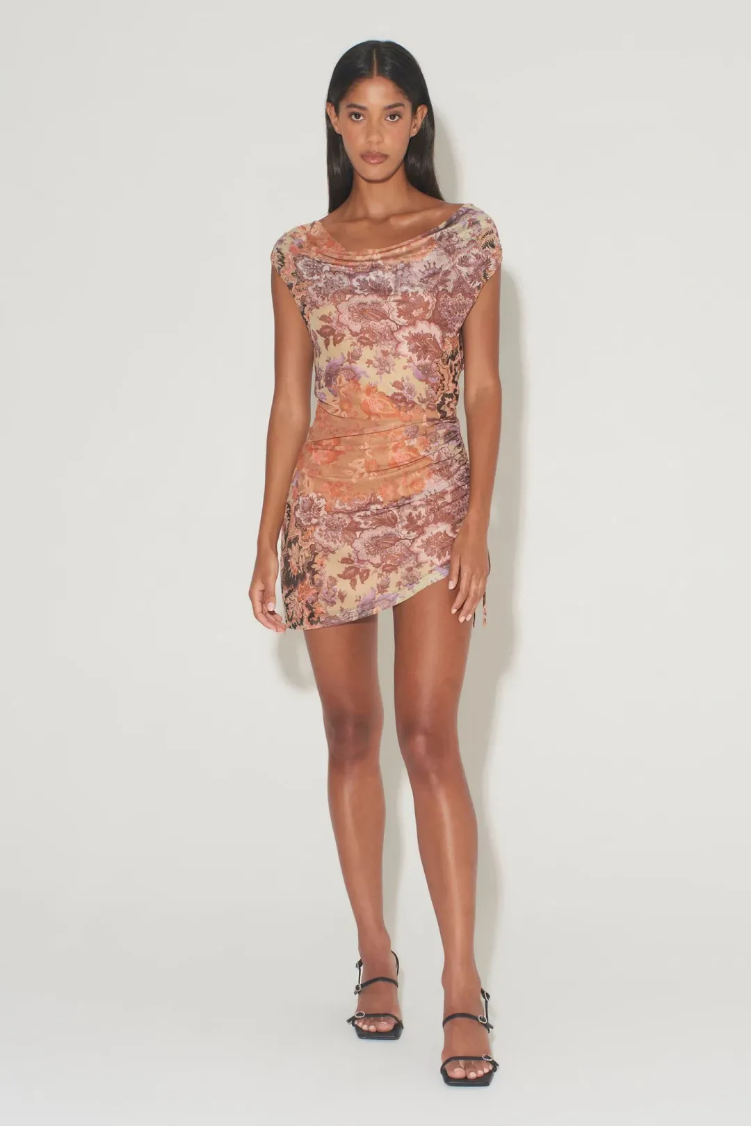 Hansen and Gretel Octavia Mini Dress Floral Size S/AU 8 for rent on The Volte - main image