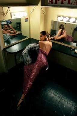 Rat & Boa Verona Dress Raspberry Size 8 for rent on The Volte - image 4