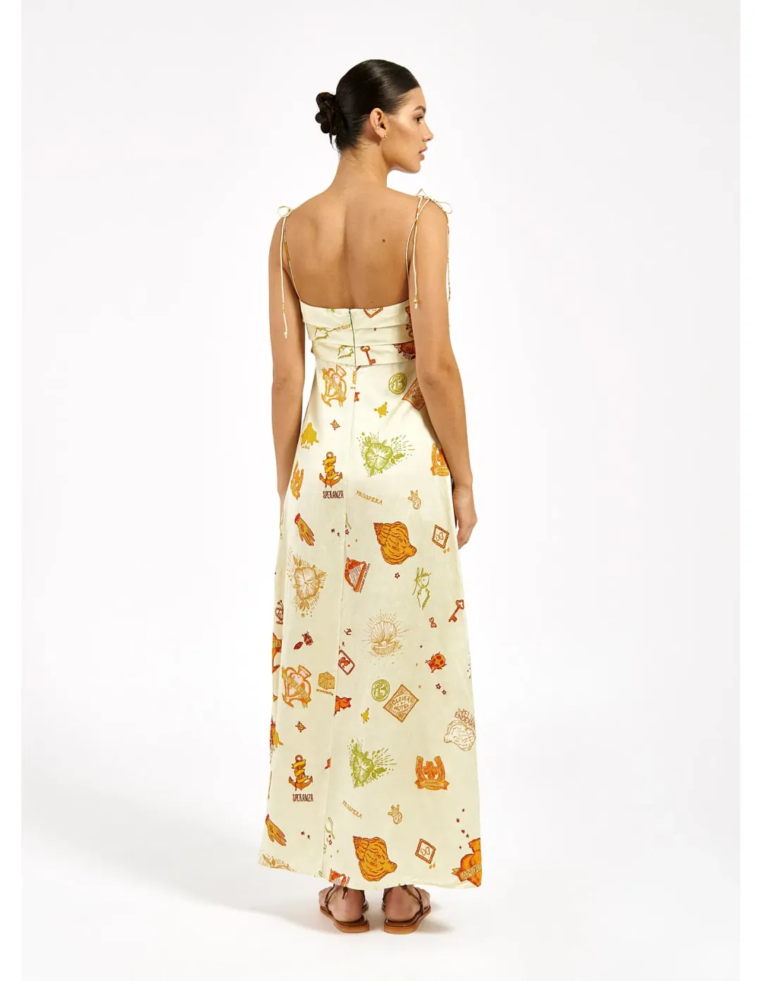 Roame Atlas Dress Fortuna Print Size 2 / AU 10 for rent on The Volte - main image