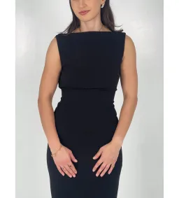 Effie Kats Verona Gown in Black Size M / AU 10 for rent on The Volte - image 3