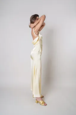 Vanina World Kirsten Gown Yellow Size S / AU 8 for rent on The Volte - image 2