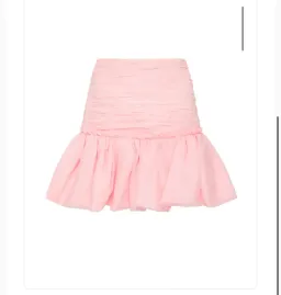 Aje Myriad Pink Tiered Mini Skirt for rent on The Volte - image 2
