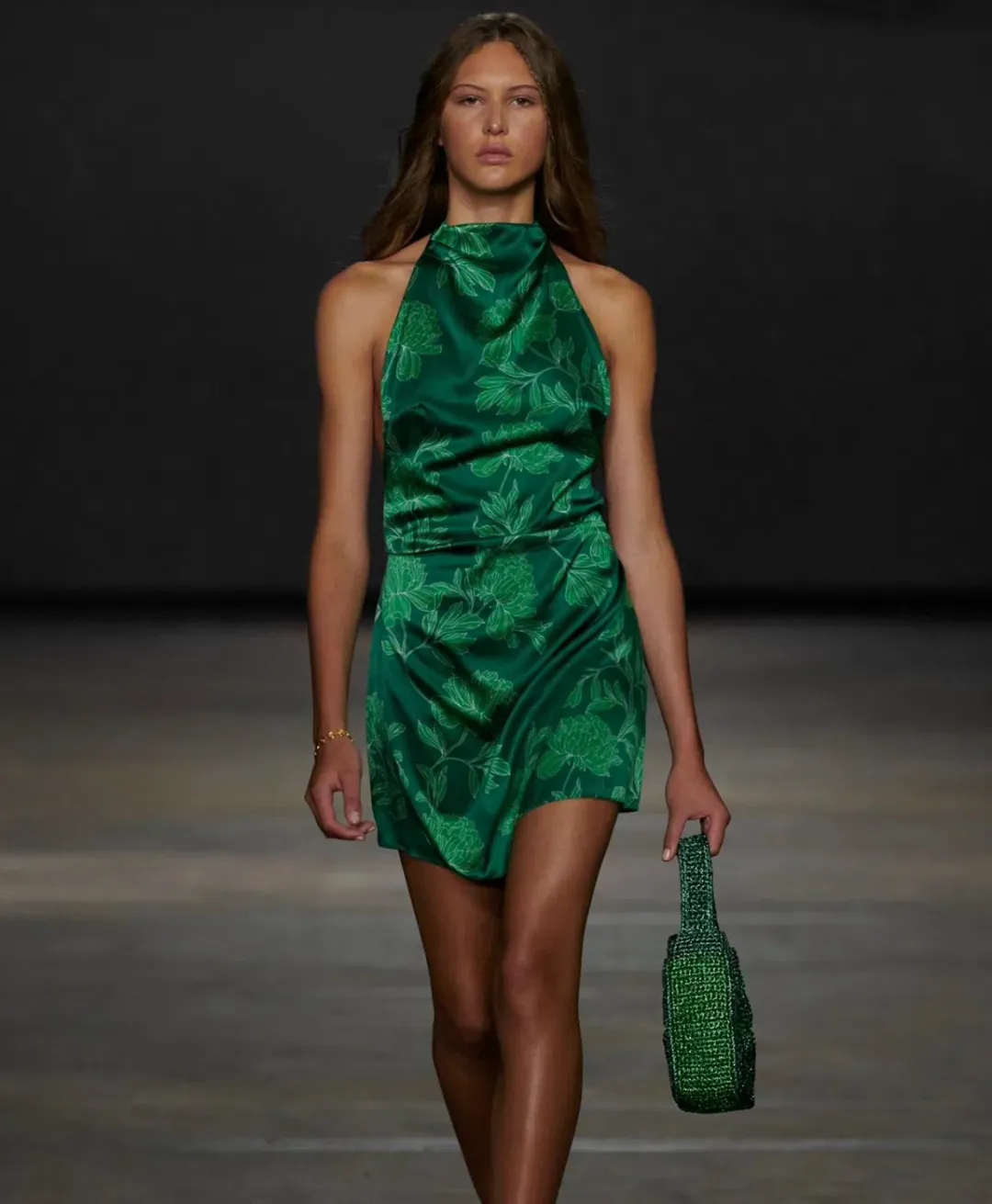 Hansen & Gretel Toni Dress Jade Floral Size XS/Au 6 for rent on The Volte - main image