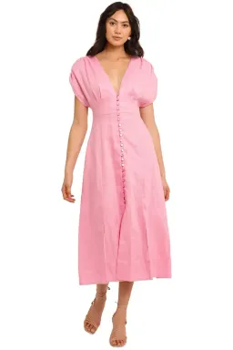 Nicholas Crissy Dress in Flamingo Size 14 for rent on The Volte - image 1