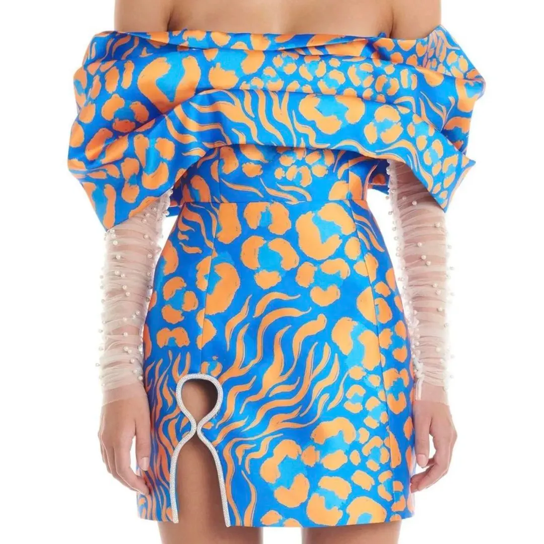 Eliya The Label Lola Dress Multi Size 8  for rent on The Volte - main image