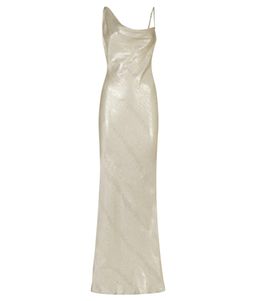 Rat & Boa Gaia Slip Dress Metallic Silver Size 8 for rent on The Volte - image 7