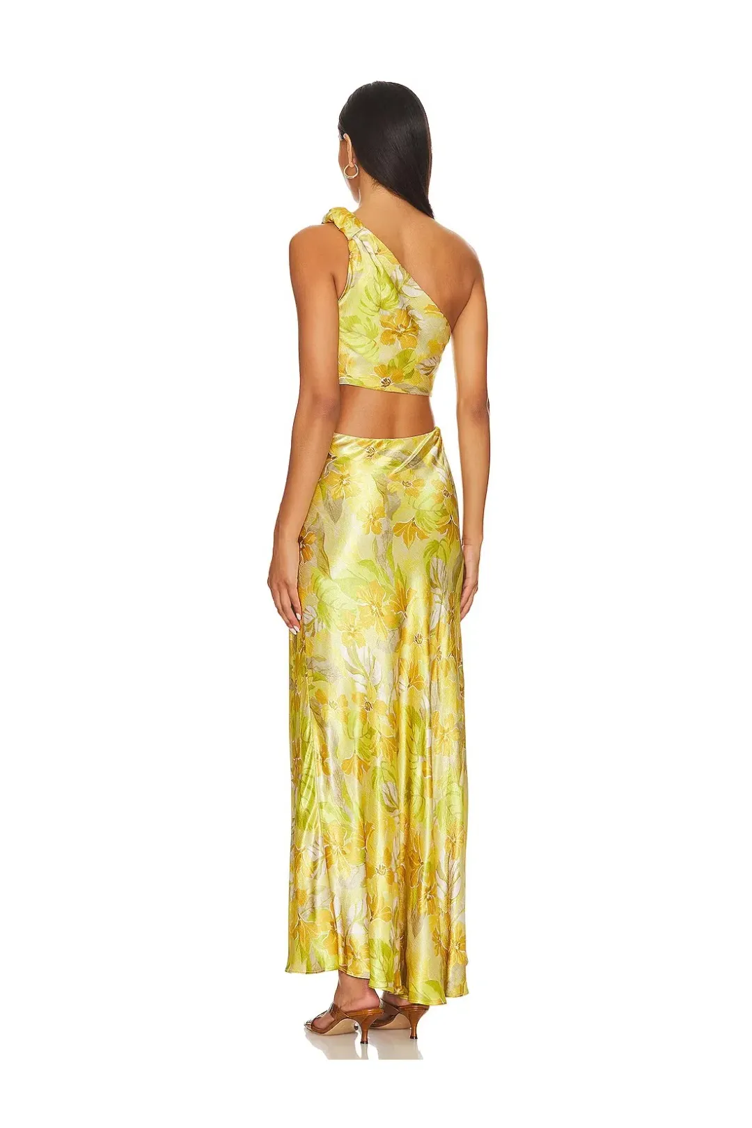 Bec & Bridge Harper Maxi Dress Citrus Floral Size AU 6 for rent on The Volte - main image