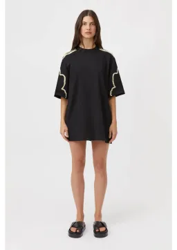 Camilla and Marc Lanza Tee Dress Black Size 8 for rent on The Volte - image 1