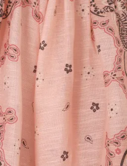 Zimmermann Matchmaker Structured Mini Dress Pink Bandana Size 0 / AU 8 for rent on The Volte - image 5