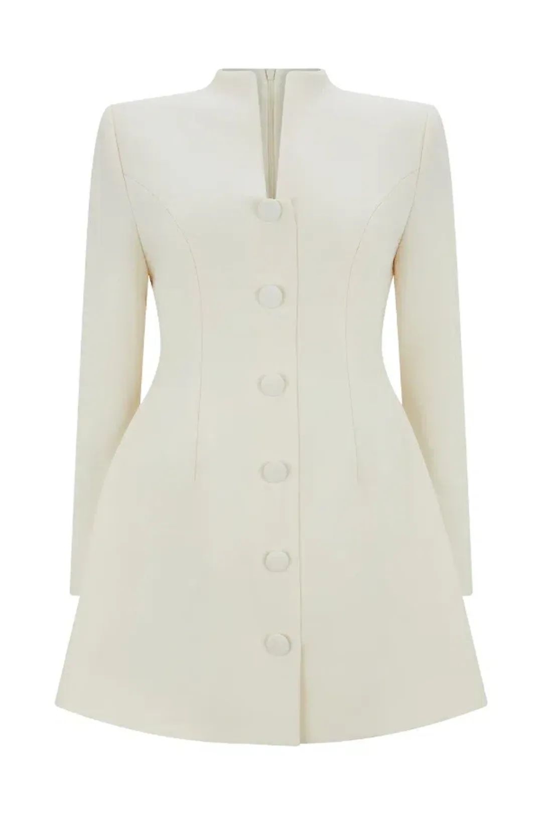 Odd Muse - The Ultimate Muse Long Sleeve Button Down Dress -  Size S (8) for rent on The Volte - main image