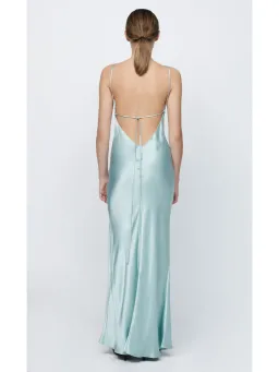 Bec & Bridge Ren Split Maxi Dress Seafoam Green Size AU 6 for rent on The Volte - image 4
