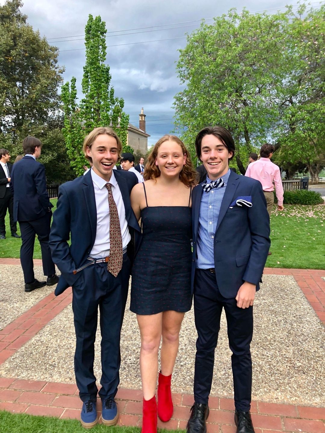 Bec & Bridge Mini Dress Navy Size 10 for rent on The Volte - main image