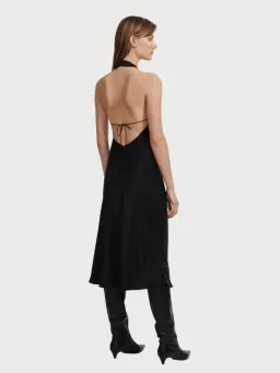 Silk Laundry Halter Dress Black Size XS / AU 6 for rent on The Volte - image 3