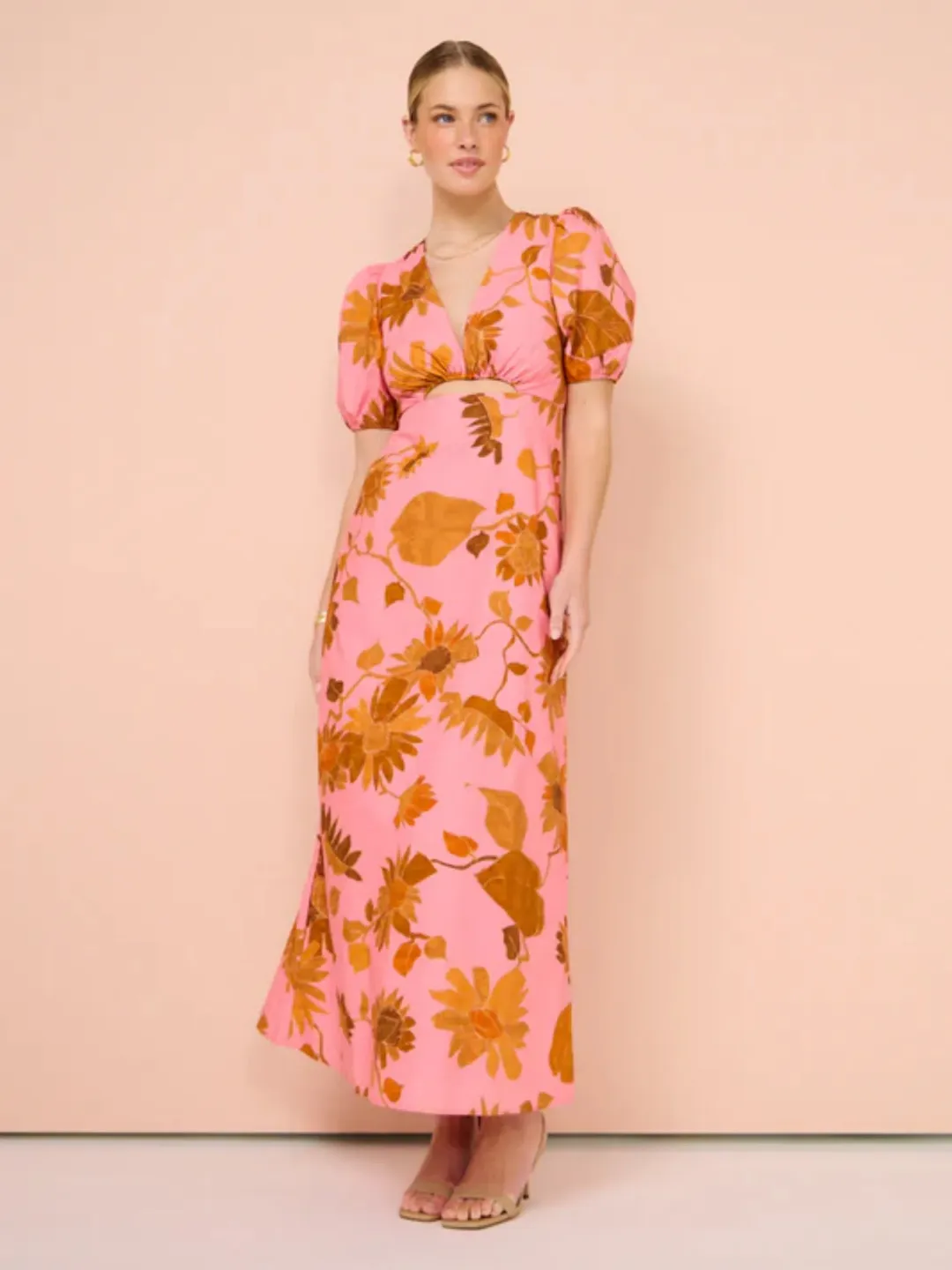 Roame Kozmo Dress Jarome Floral Print Size 2 / AU 10 for rent on The Volte - main image