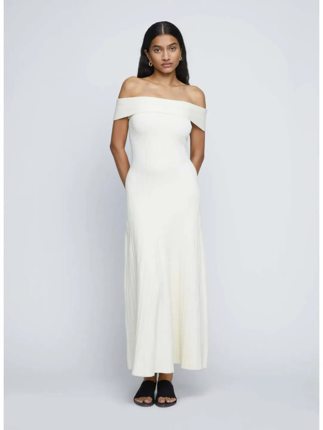 Anna Quan Neve Dress in Silence Size AU 8 for rent on The Volte - main image