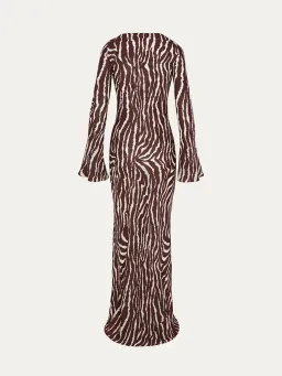 Réalisation Par Gia Dress Zebra Print Size S / AU 8 for rent on The Volte - image 4