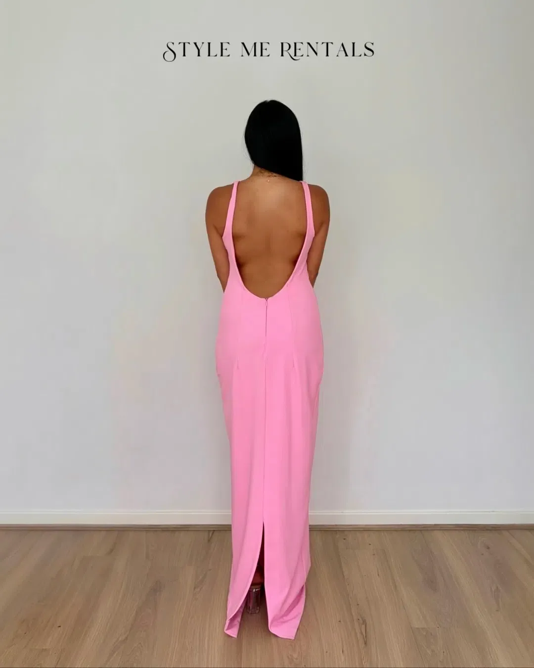 Effie Kats Verona Gown Dress Fairy Floss Size M for rent on The Volte - main image