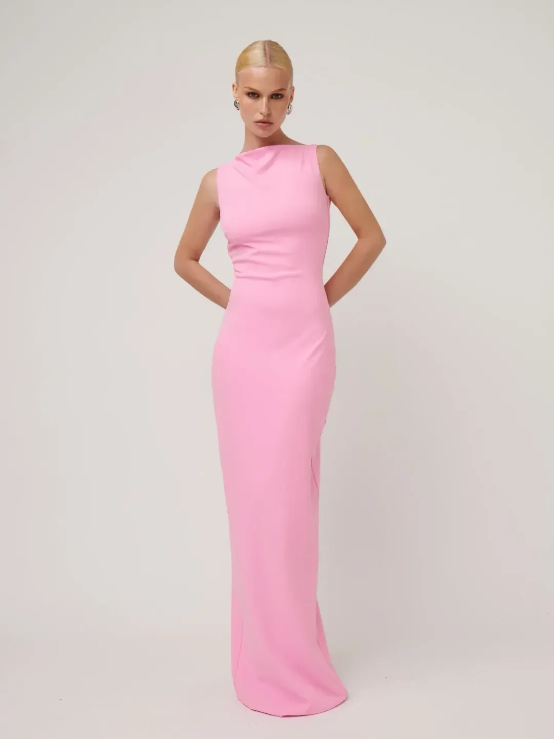 Effie Kats Verona Gown Dress Fairy Floss Size M for rent on The Volte - main image