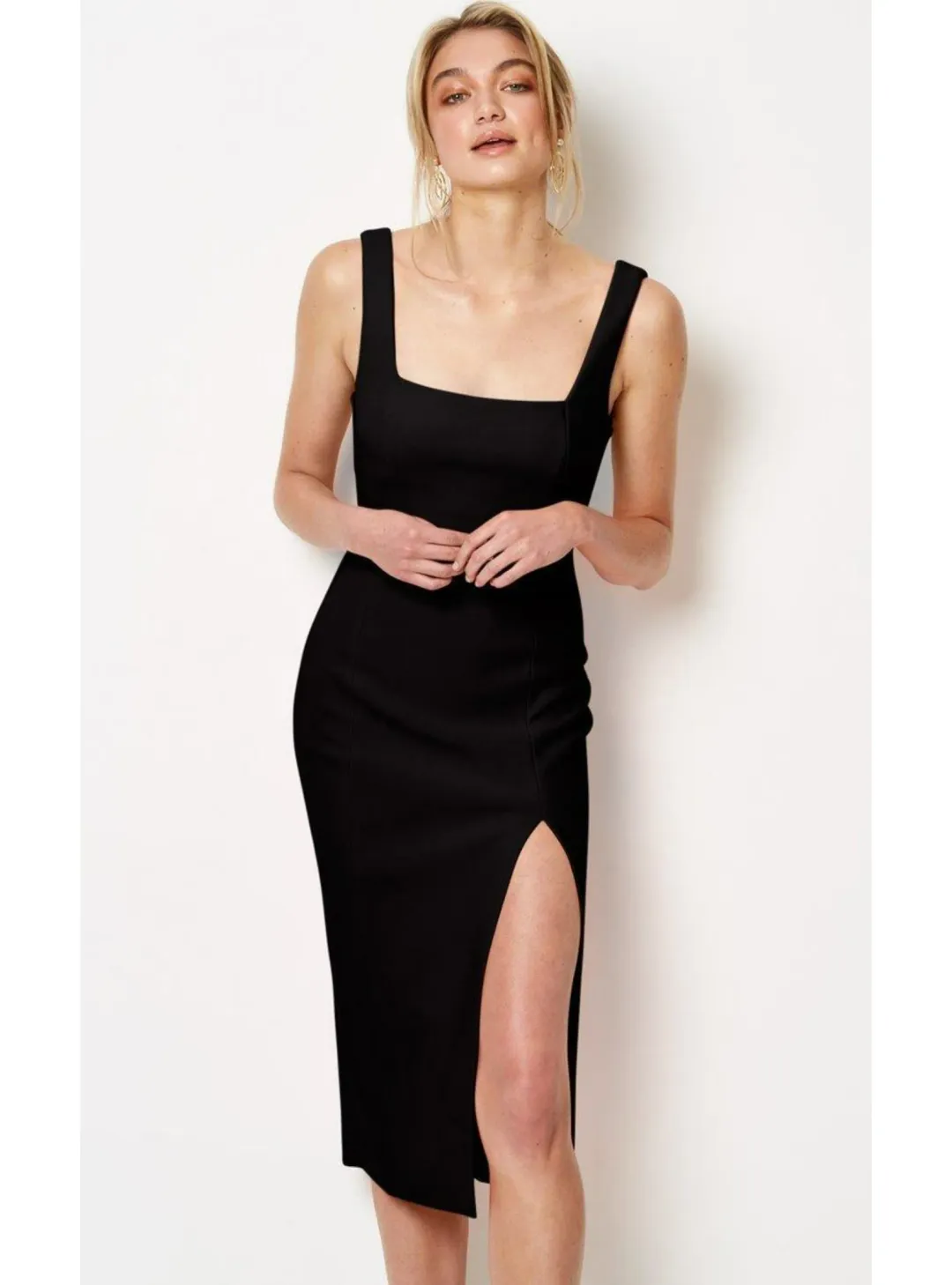 Bec & Bridge Hibiscus Islands Midi Dress in Navy Size AU 6 for rent on The Volte - main image