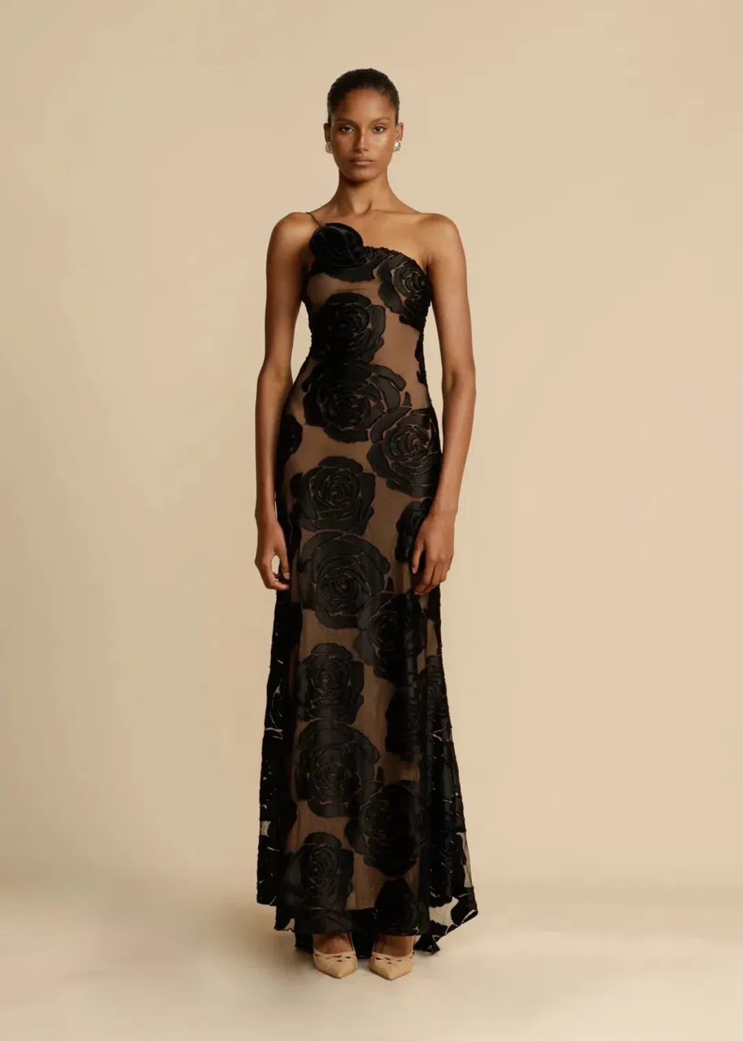 Arcina Ori Marcella Dress Black Size M / AU 10 for rent on The Volte - main image