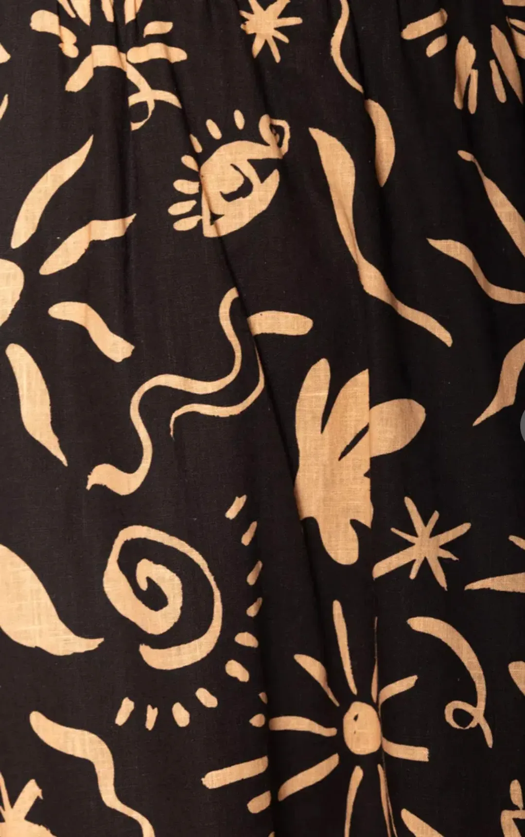 Pilgrim Raegan Strapless Midi Dress Print Size 18 for rent on The Volte - main image