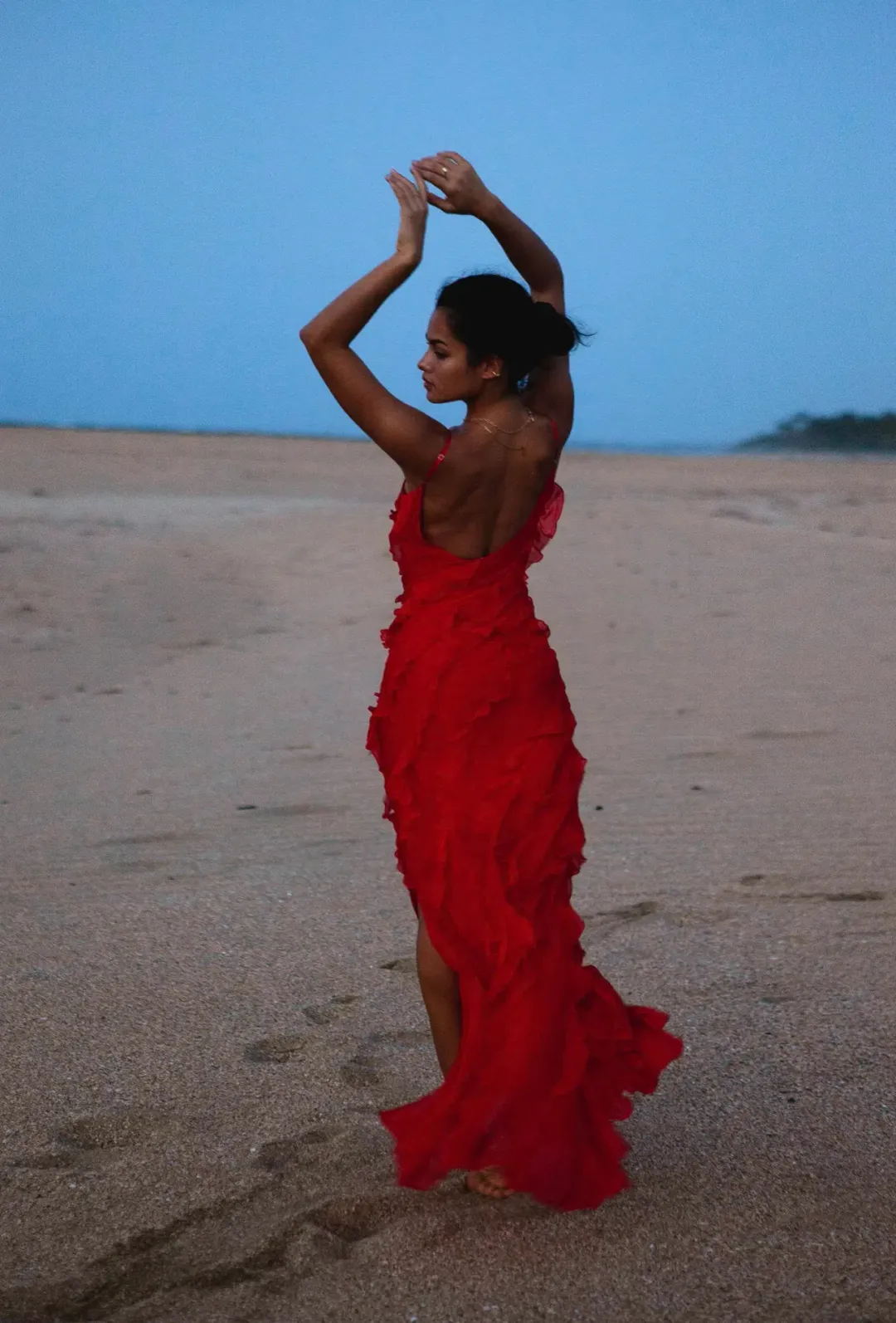 Rat and Boa Cecilia Dress Red Size 6 for rent on The Volte - main image