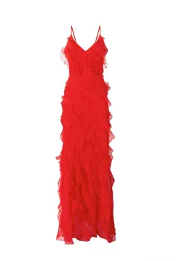 Rat and Boa Cecilia Dress Red Size 6 for rent on The Volte - image 6