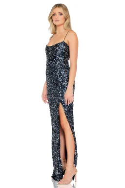 Nookie Confetti Gown in Navy Size 14 for rent on The Volte - image 2