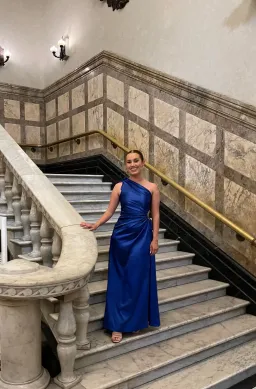 Sonya Moda Nour Moroccan Blue Dress Blue Size 6  for rent on The Volte - image 3