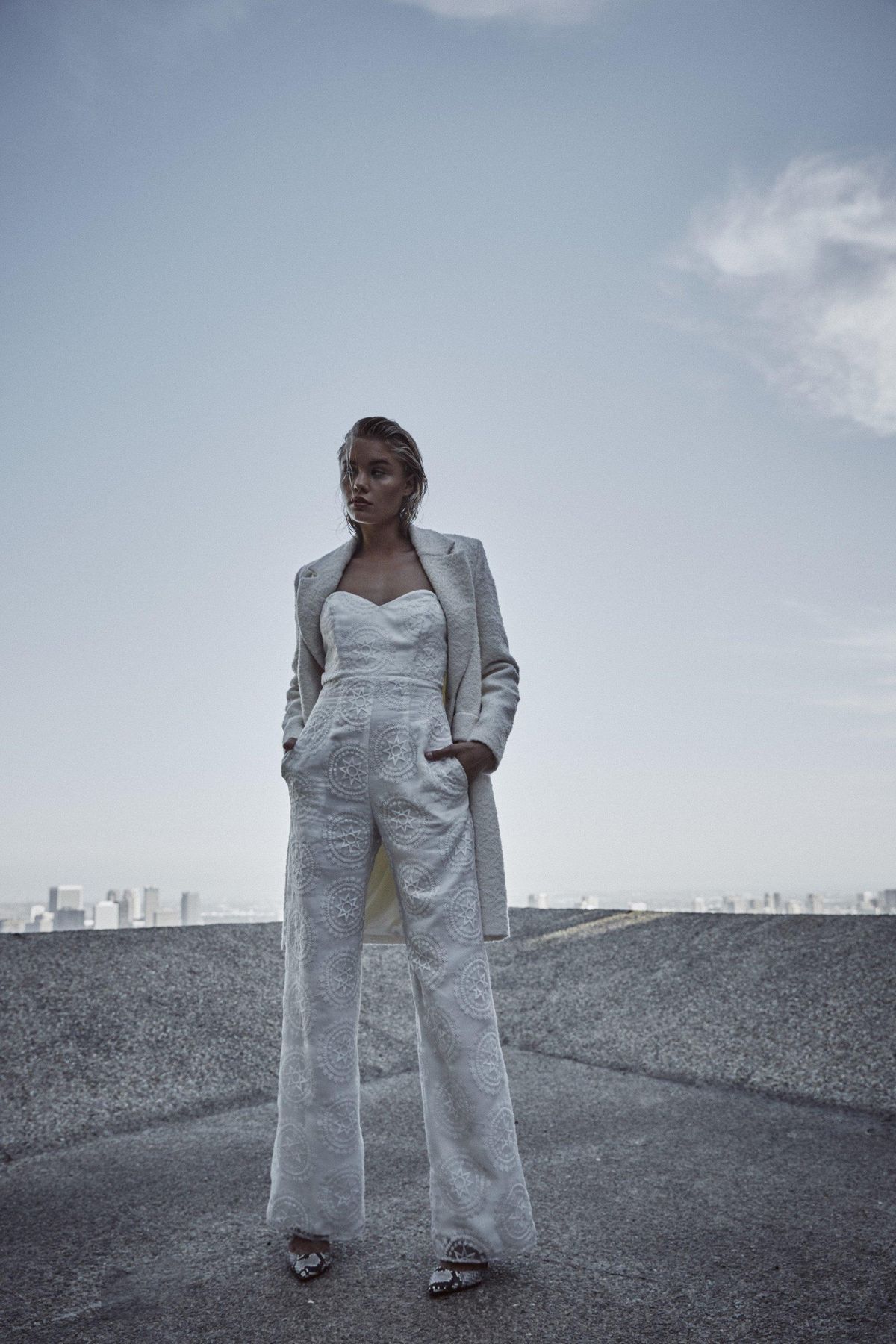 Stone Cold Fox Oak Jumper White One Size  for rent on The Volte - main image