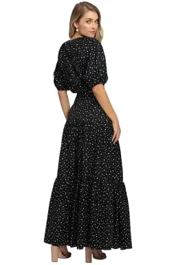 Significant Other Poppy Top and Skirt Set in Black Cream Polka Size 14 for rent on The Volte - image 3